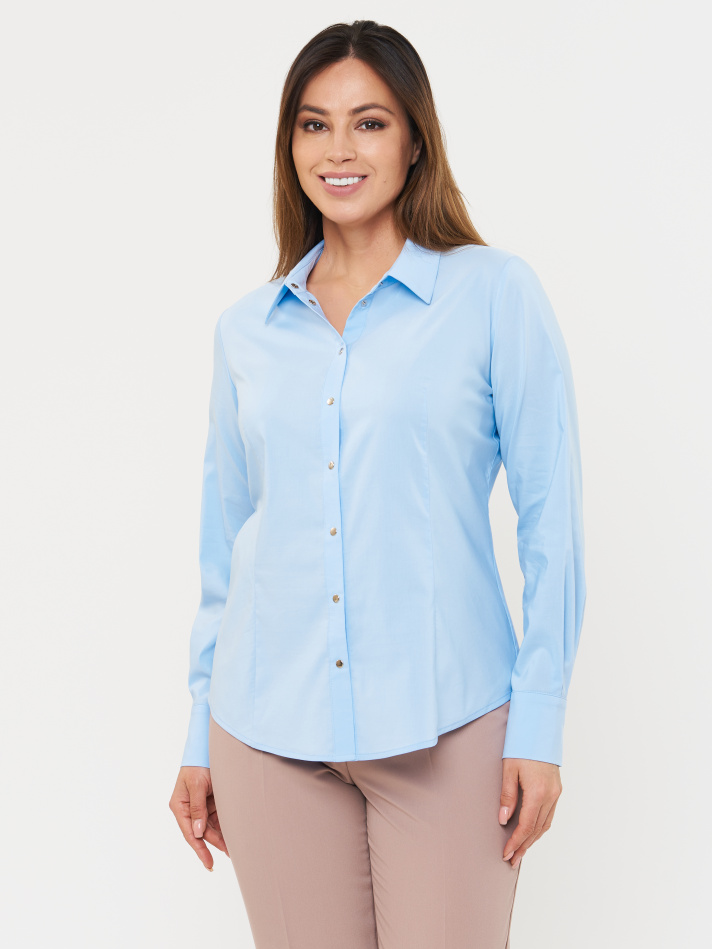 Рубашка blue  (plus size 46-60) от EGMARRA